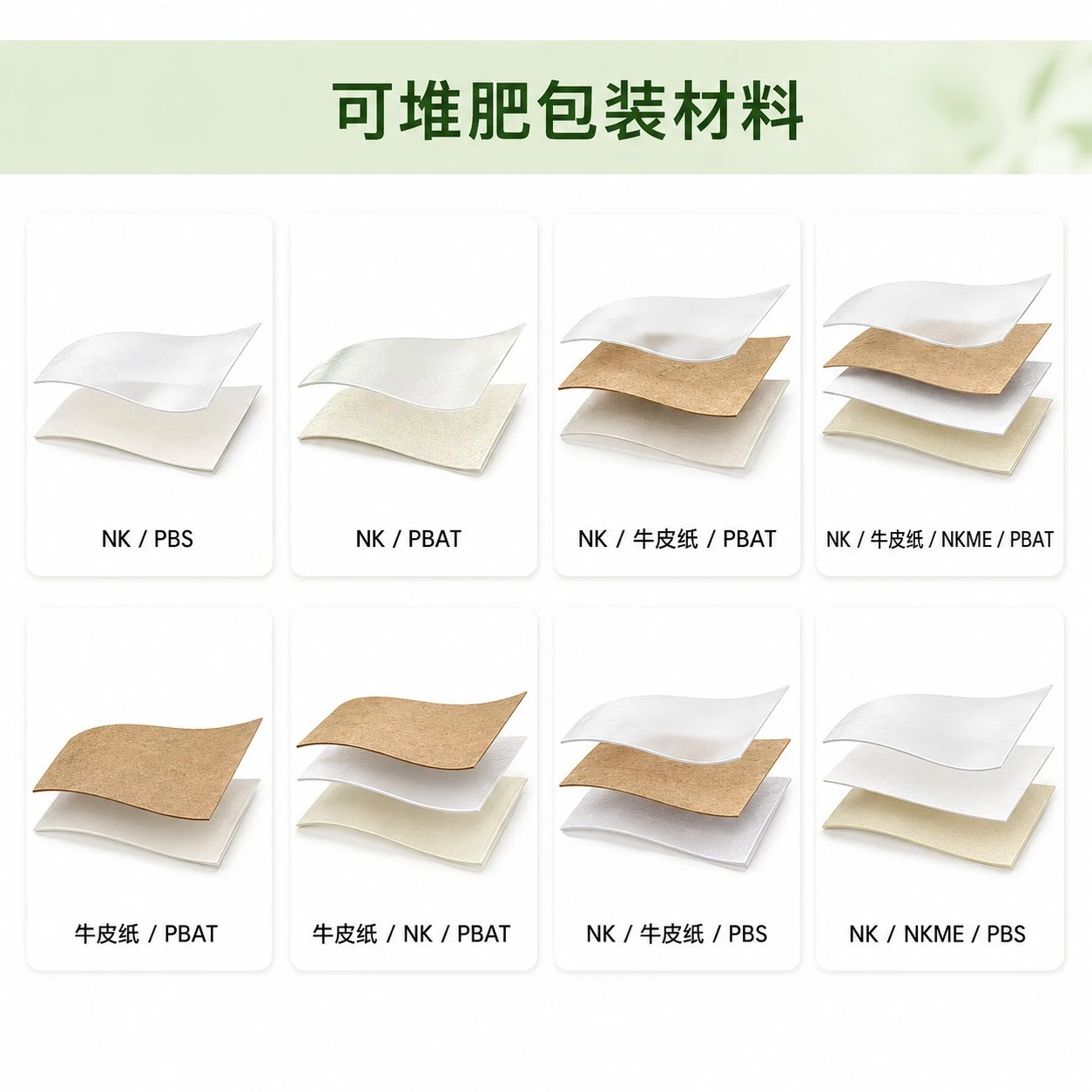  可堆肥包装 材料选择