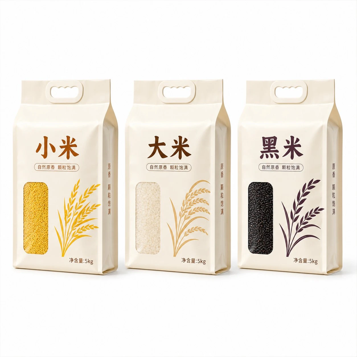 millet-rice-black-rice-series