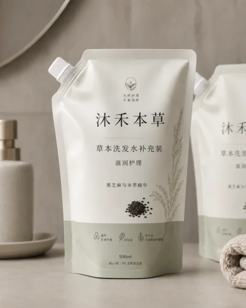 洗发水补充装包装