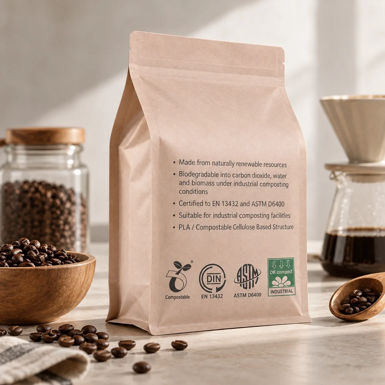 biodegradable-packaging-bag-application 环保包装定制 应用场景