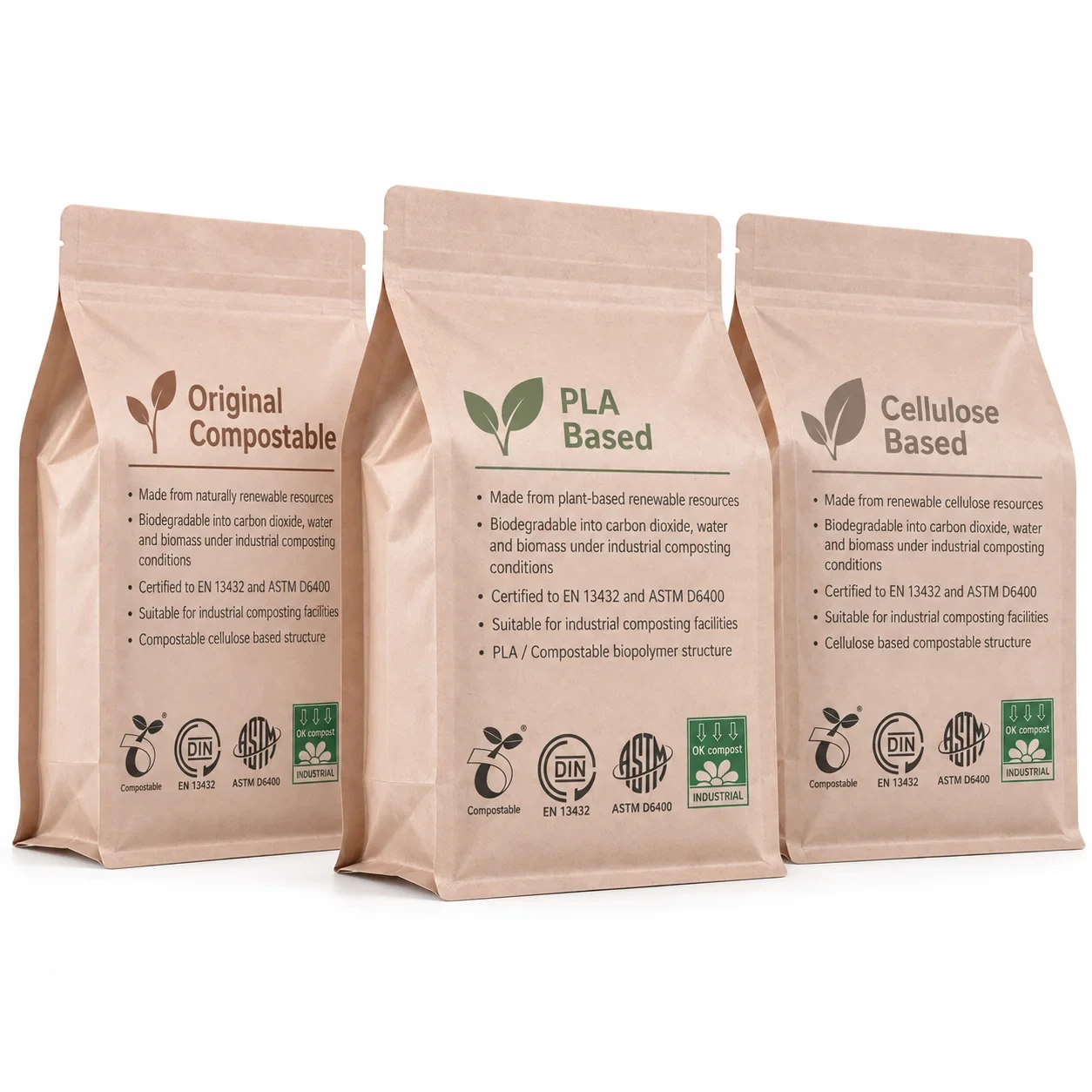 biodegradable-packaging-bag-series 可降解八边封袋 系列展示