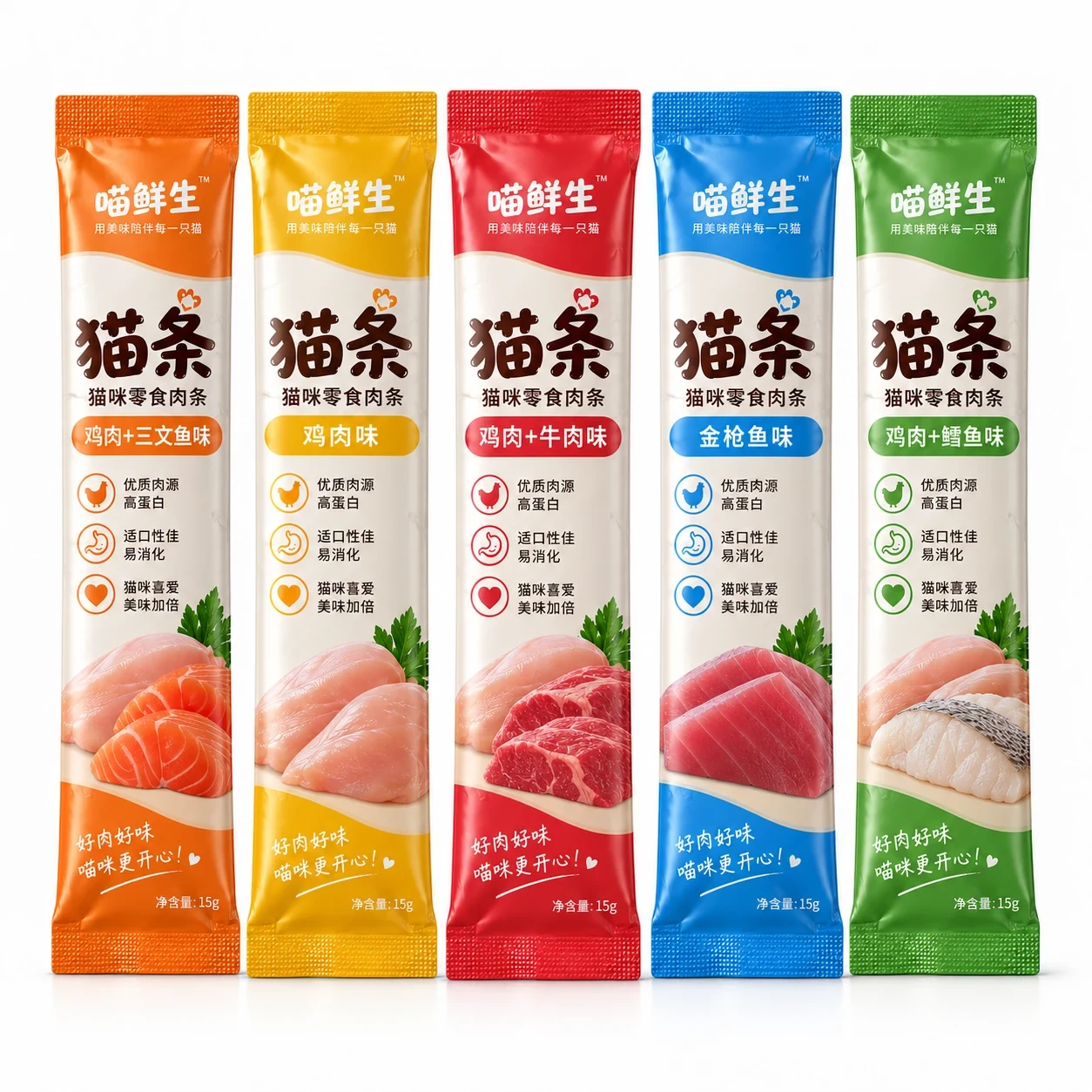 cat-stick-packaging-bag-series 猫条长条包装袋 系列展示