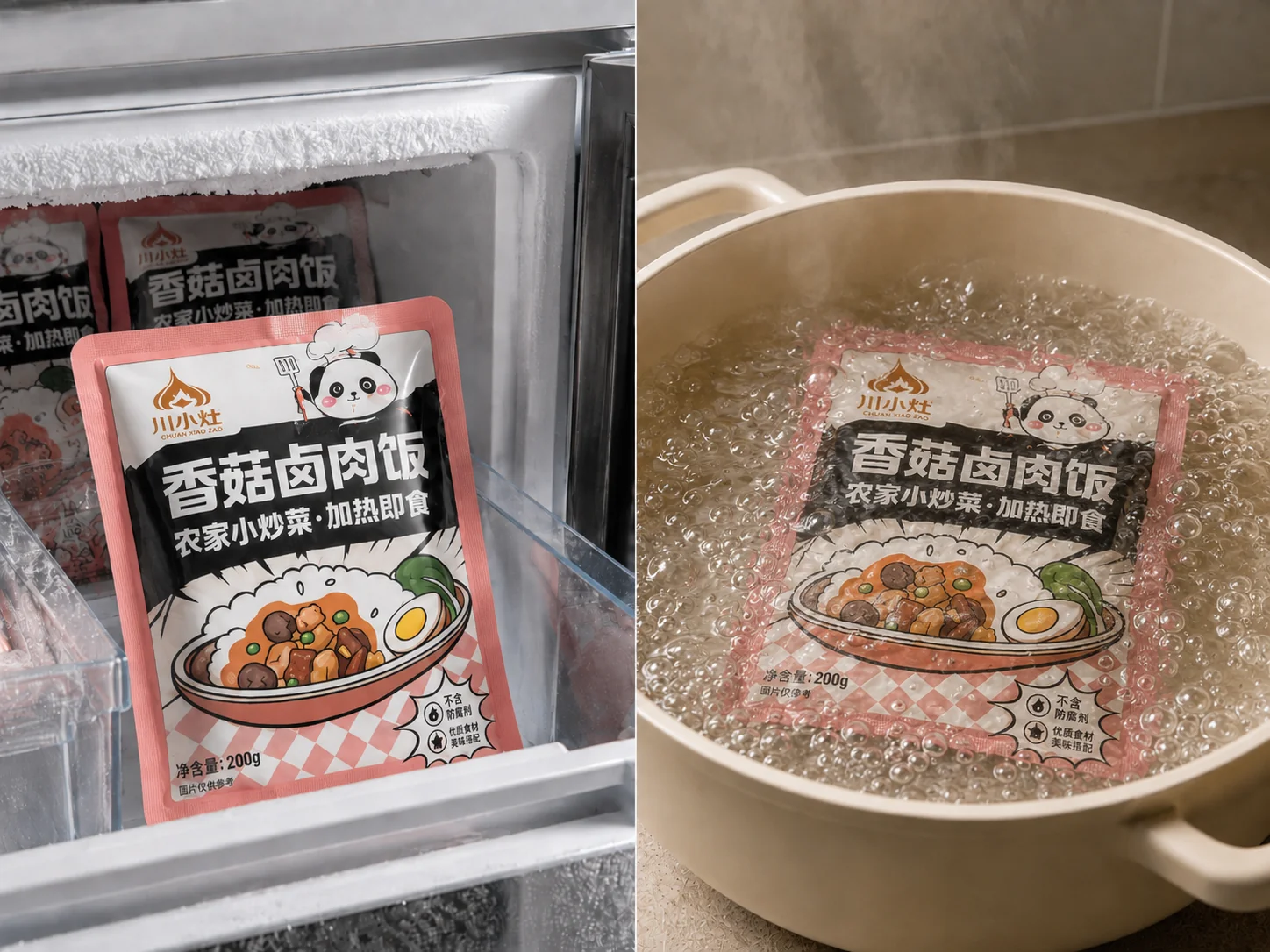 冷冻食品包装 多场景储存与使用需求
