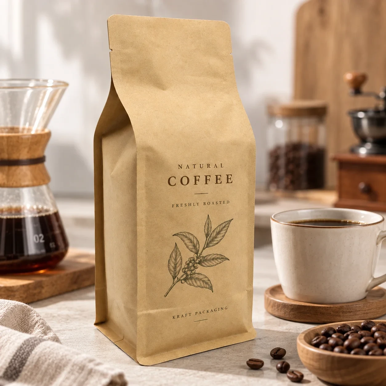 compostable-coffee-bag-application 可堆肥咖啡袋 应用场景