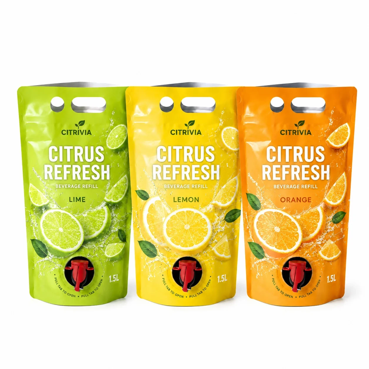 custom-beverage-packaging-bag-series 饮料包装袋 系列展示