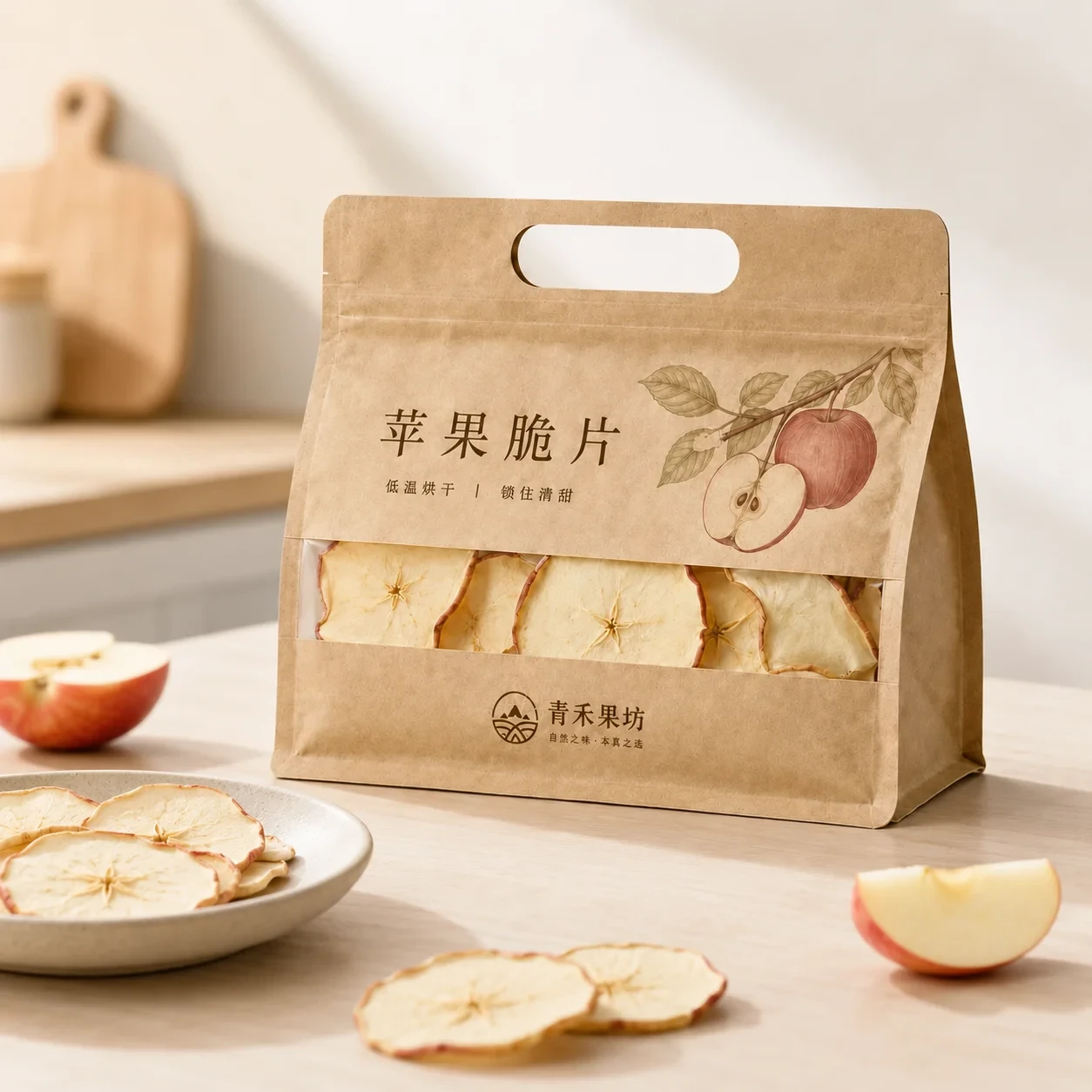 dried-apple-packaging-application 干苹果片包装 应用场景展示