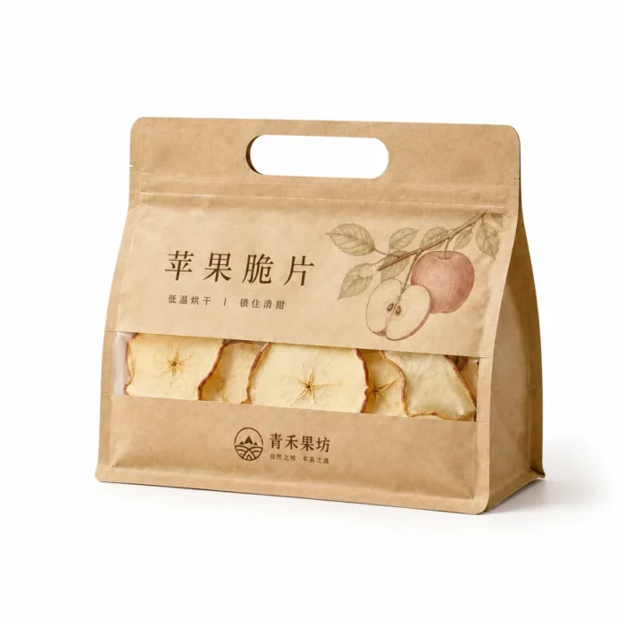 干苹果片包装 主视图