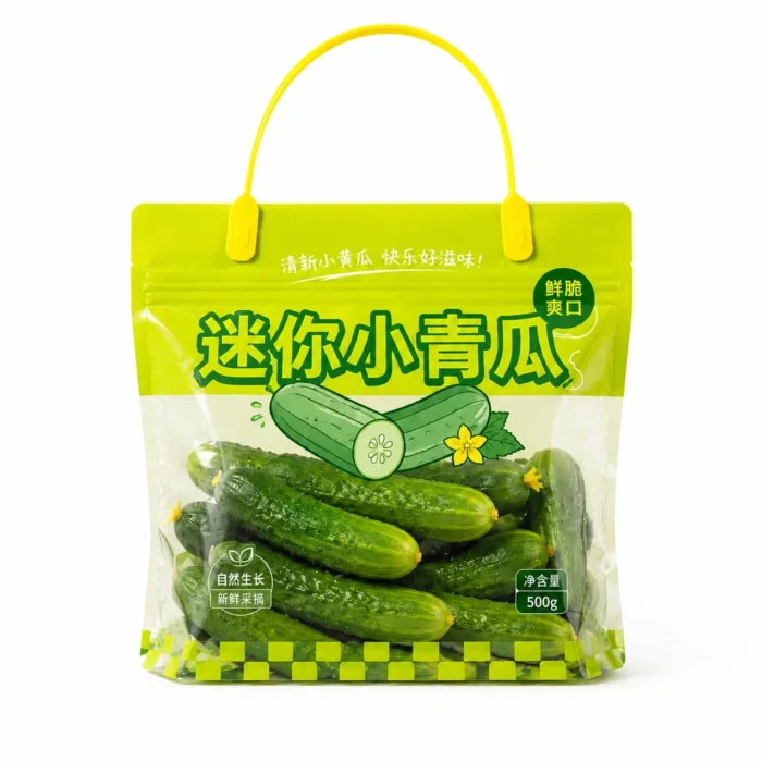 生鲜包装袋 主视图