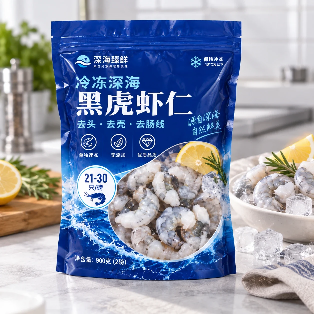 frozen-shrimp-packaging-bag-application 冷冻海鲜包装袋 应用场景