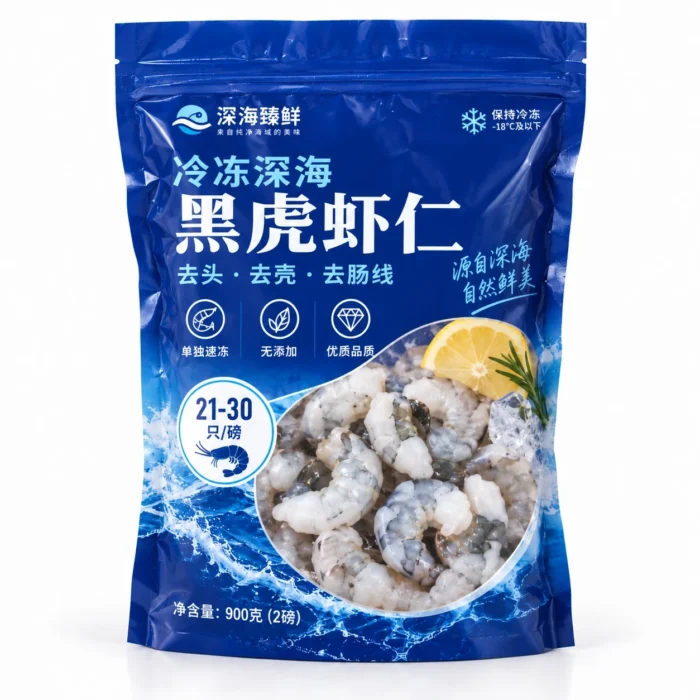 冷冻海鲜包装袋 主视图