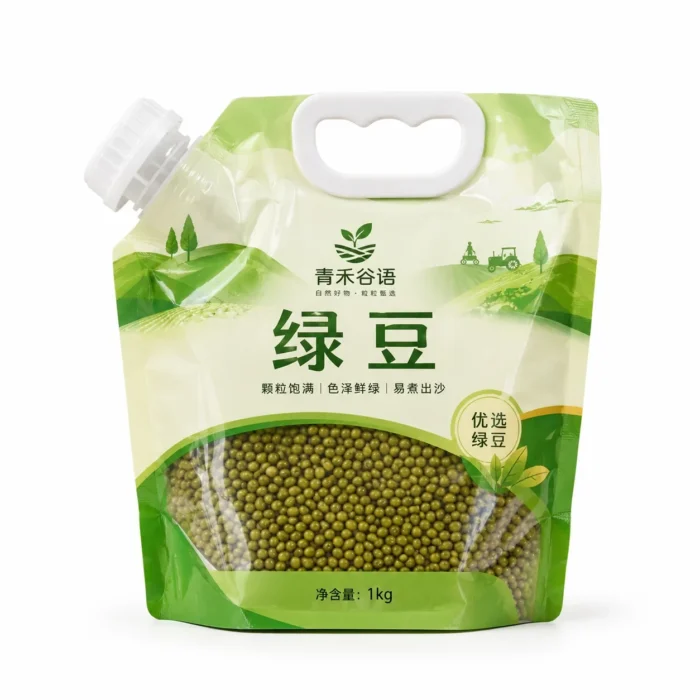 绿豆包装袋 主视图