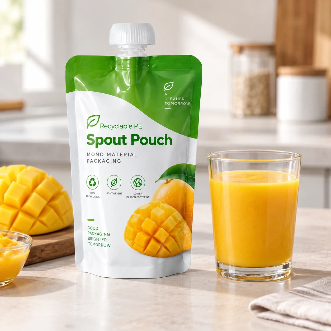 recyclable-spout-pouch-application 可回收吸嘴袋 应用场景
