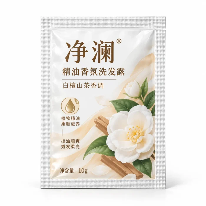 洗发水小样包装袋 旅行装小袋 主视图