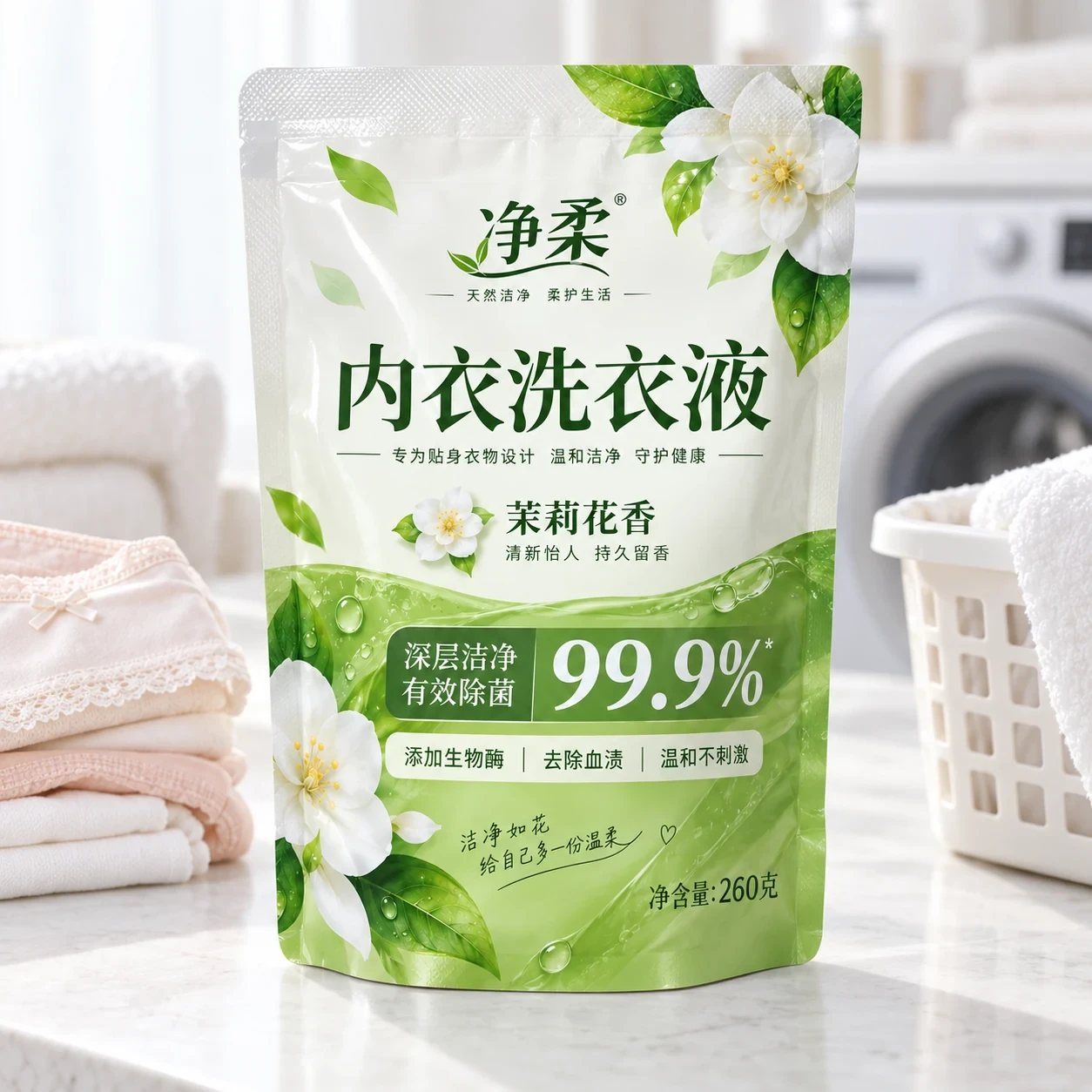 underwear-laundry-detergent-pouch-application 内衣洗衣液包装袋 应用场景