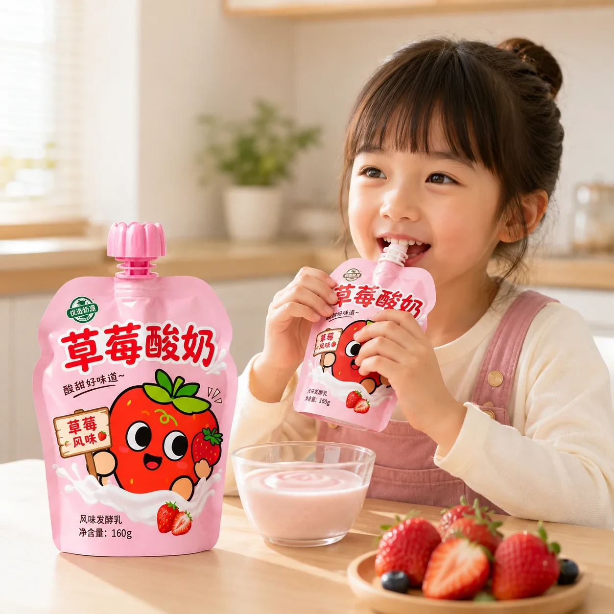 yogurt-packaging-application 酸奶包装 应用场景展示